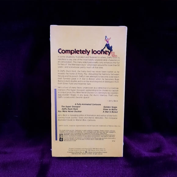 Looney Tunes VHS Tapes - Picture 3 of 7